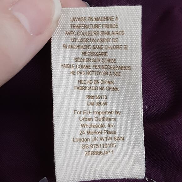 Free People Floral Tapestry Moto Jacket Zip Front Lined Cottage Grandma Bohemian - Picture 12 of 15